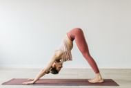 Stretching exercises increase the range of motion. (Photo via Pexels/Vlada Karpovich)